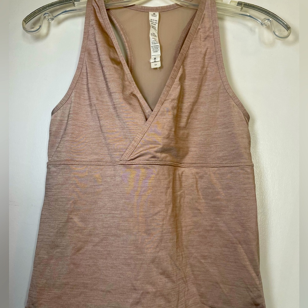 Lululemon Bronze Tank Top, teen size 12 (fits ladies sizes 4-6)